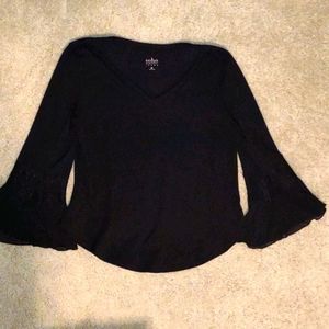 Flowy sleeve dress top